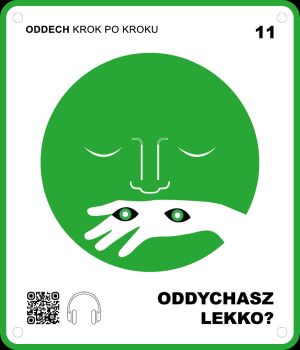 Ścieżka ODDECH KROK PO KROKU kody QR