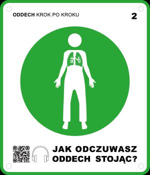 Ścieżka ODDECH KROK PO KROKU kody QR