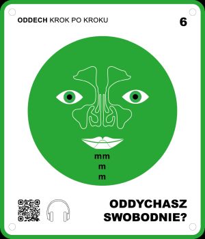 Ścieżka ODDECH KROK PO KROKU kody QR