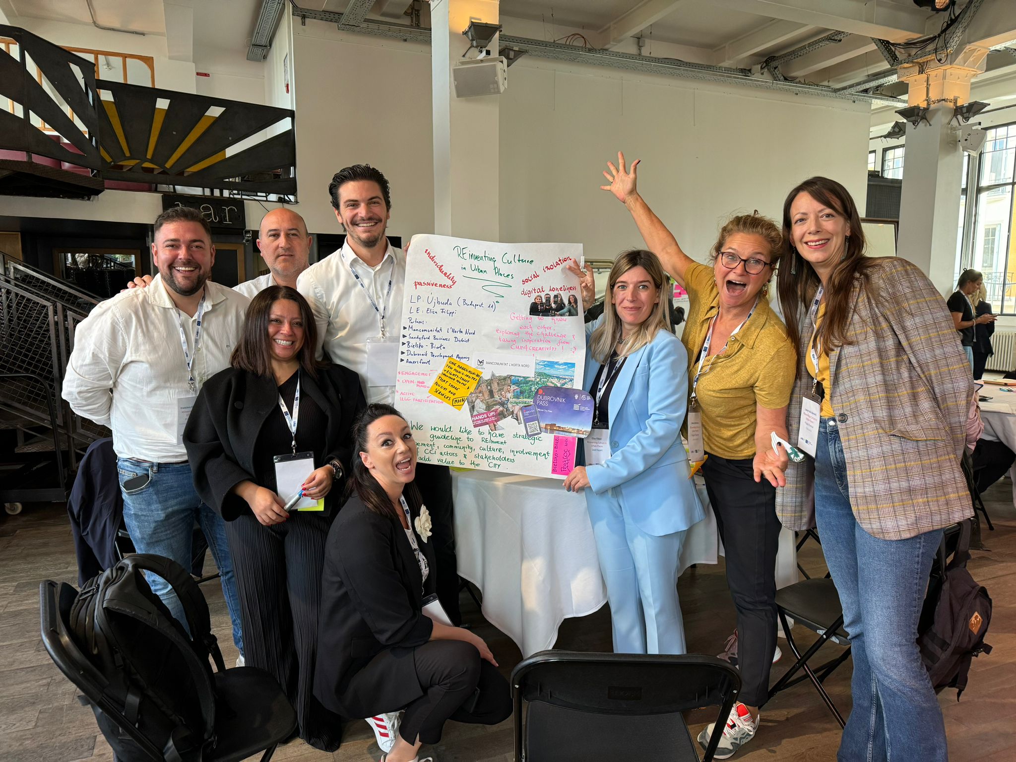 Zdjęcie partnerów projektu ReCUP.