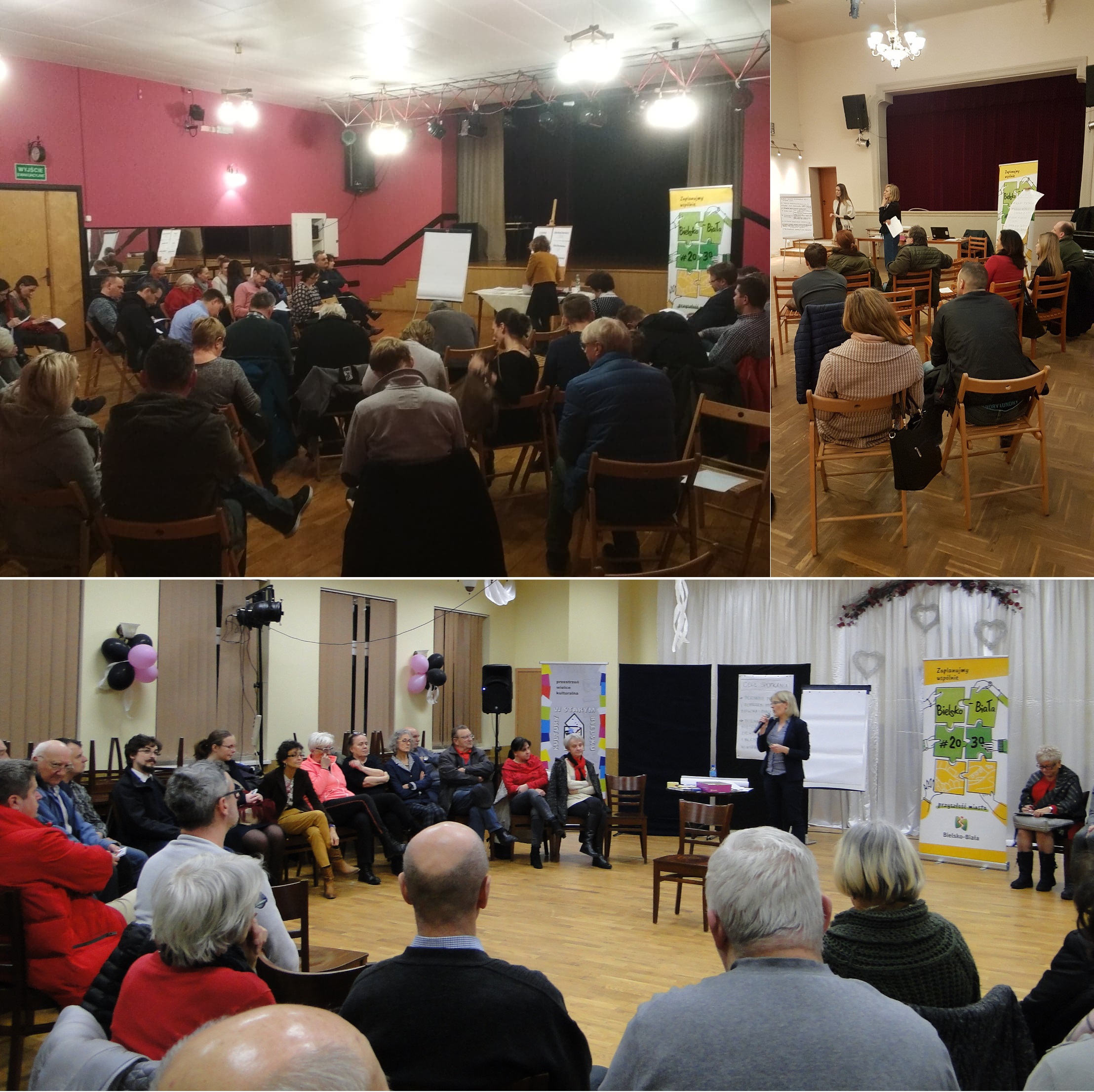 Zdjęcia ze spotkań konsultacyjnych