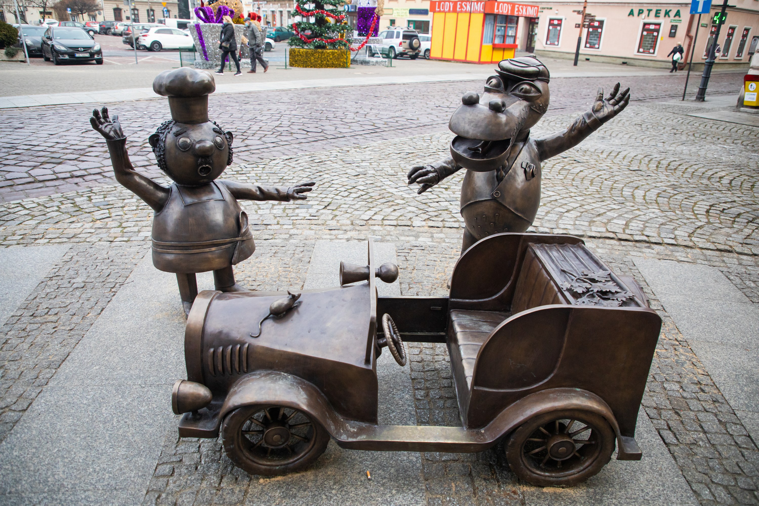 Smok Wawelski i kucharz