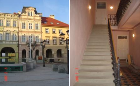 Kamienica i klatka schodowa