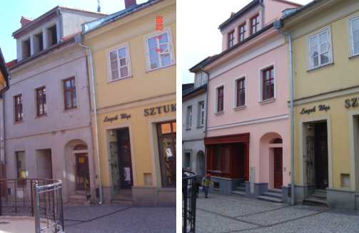 Kamienica krzywe zdjęcie