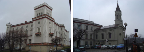 Zamek i kaplica przy zamku