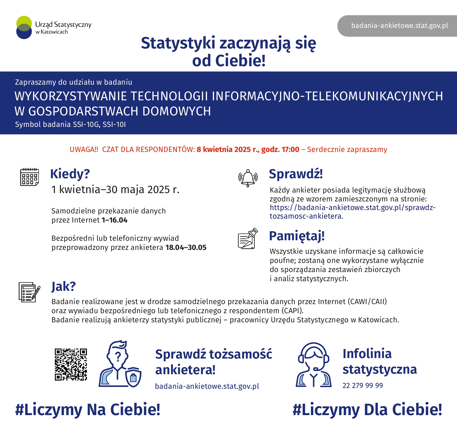 Grafika informacyjna o badaniu