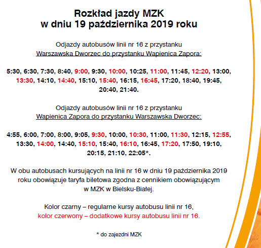 Rozkład jazdy