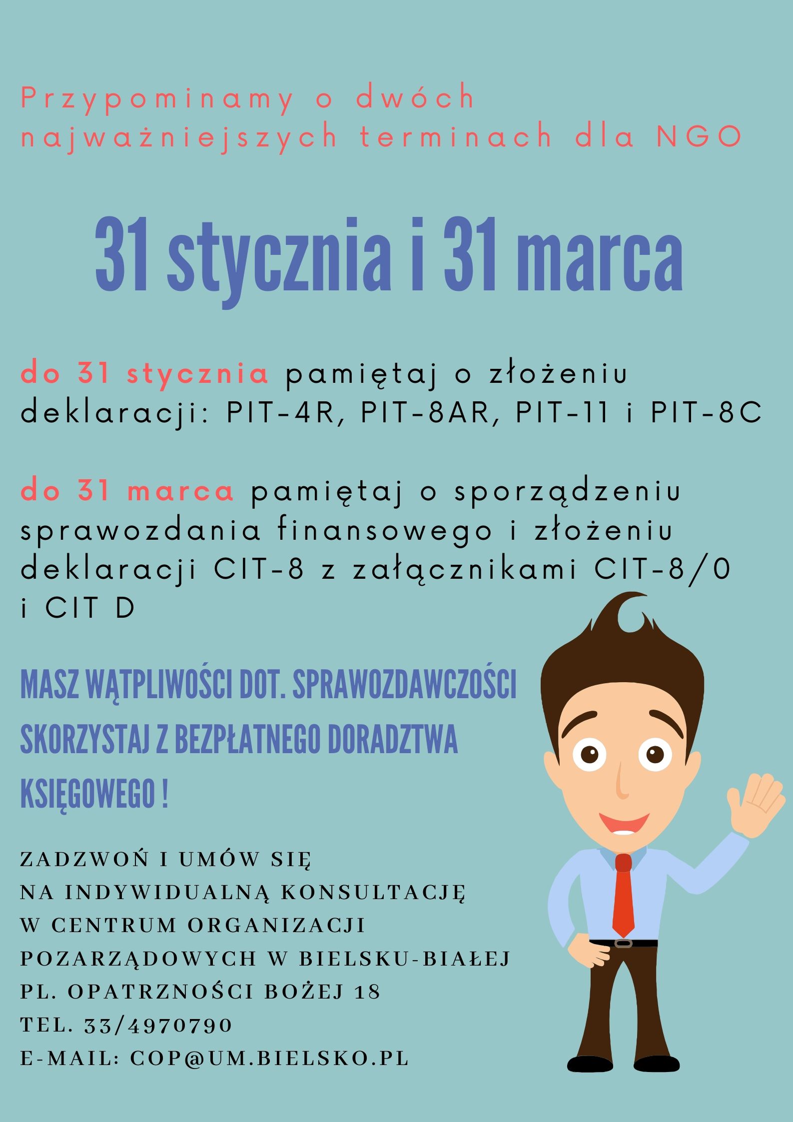 ulotka sprawozdawczość