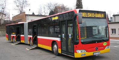 Zakupione autobusy niskopodłogowe marki Mercedes