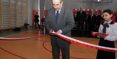 Otwarcie sali gimnastycznej
