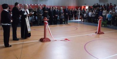 Otwarcie sali gimnastycznej