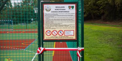 Nowe boisko oddane do użytku 
