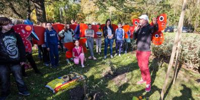 Zainaugurowano akcję Święto Drzewa. Powstał „Ogród Motyli”.