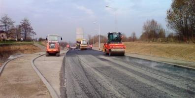 Budowa ul. Sarni Potok w Bielsku-Białej