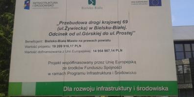 Przebudowa drogi krajowej 69