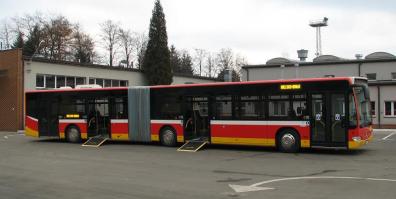 Zakupione autobusy niskopodłogowe marki Mercedes