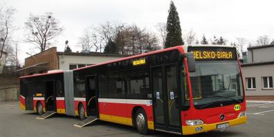 Zakupione autobusy niskopodłogowe marki Mercedes