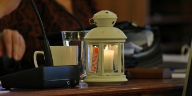 Betlejemskie Światło Pokoju w Urzędzie Miejskim