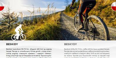 Beskidy na rowerze – nowy folder promocyjny regionu