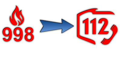 przełączenie 998 na 112