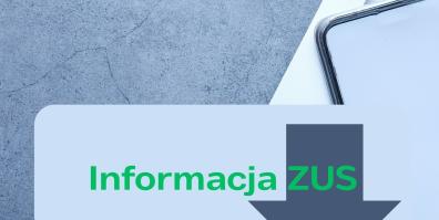 napis informacja ZUS