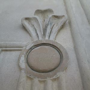 Detal sztukatorski czyszczenie i uczytelnienie rysunku.