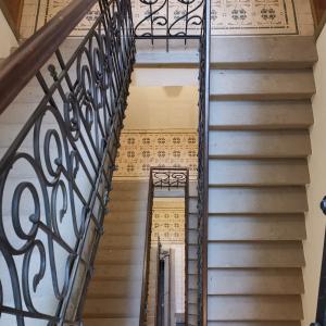 Klatka schodowa i posadzki po remoncie. 