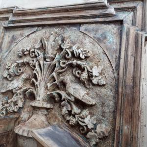 Snycerka w trakcie czyszczenia. 