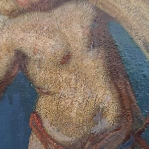 Uszkodzenia polichromii. 