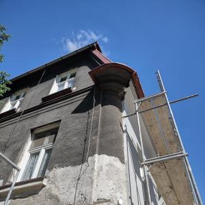 Plebania ewangelicko-augsburska widok na narożnik.